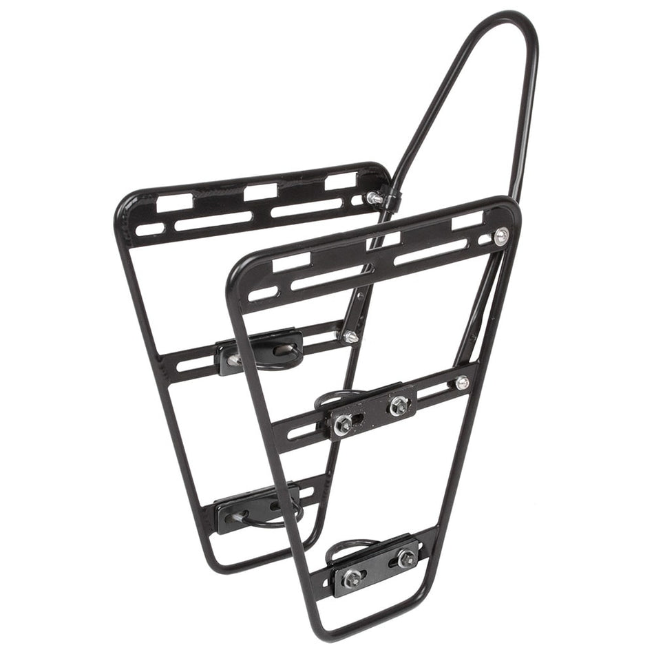 Front Rack TRAVELLER for Bikepacking Black Aluminum