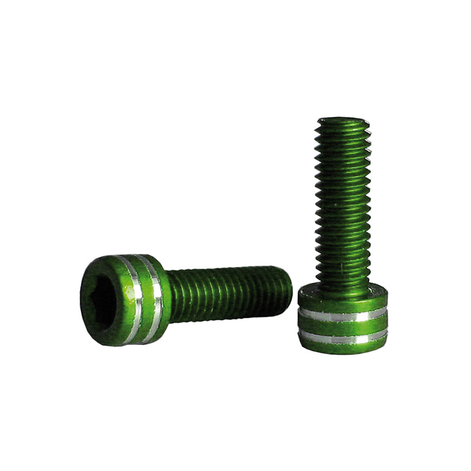 Vis porte-gourde M5x15mm (2 pièces) Vert