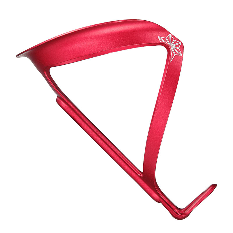 FLY CAGE Bottle Cage in Red Anodized Aluminum 18g