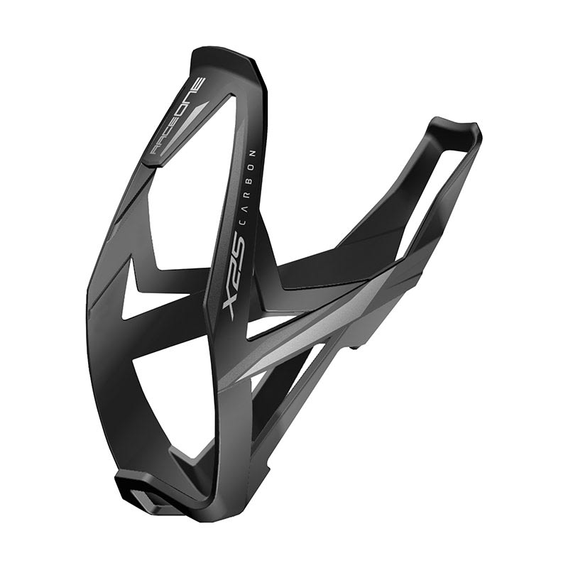 X25 Carbon Bottle Cage Silver - Weight: 25g