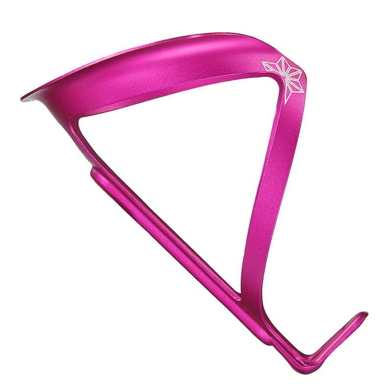 FLY CAGE Bottle Cage in Pink Anodized Aluminum 18g