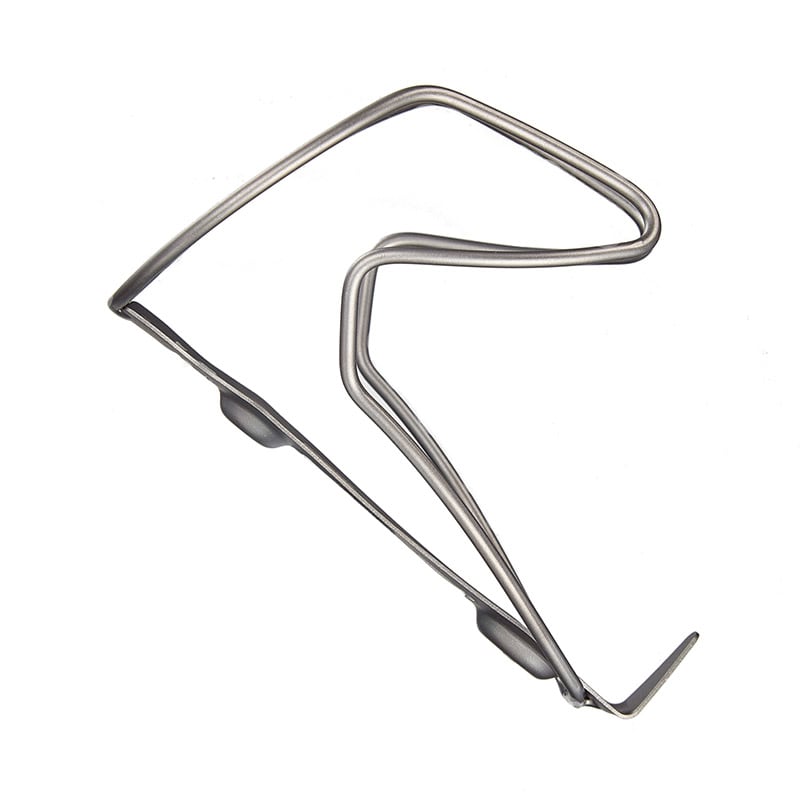 TIFLY CAGE Bottle Cage in 100% Titanium Titanium Color