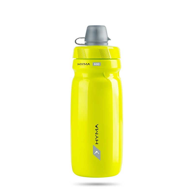 HYMA Bottle 600ml Lime with Cap Protection Cover