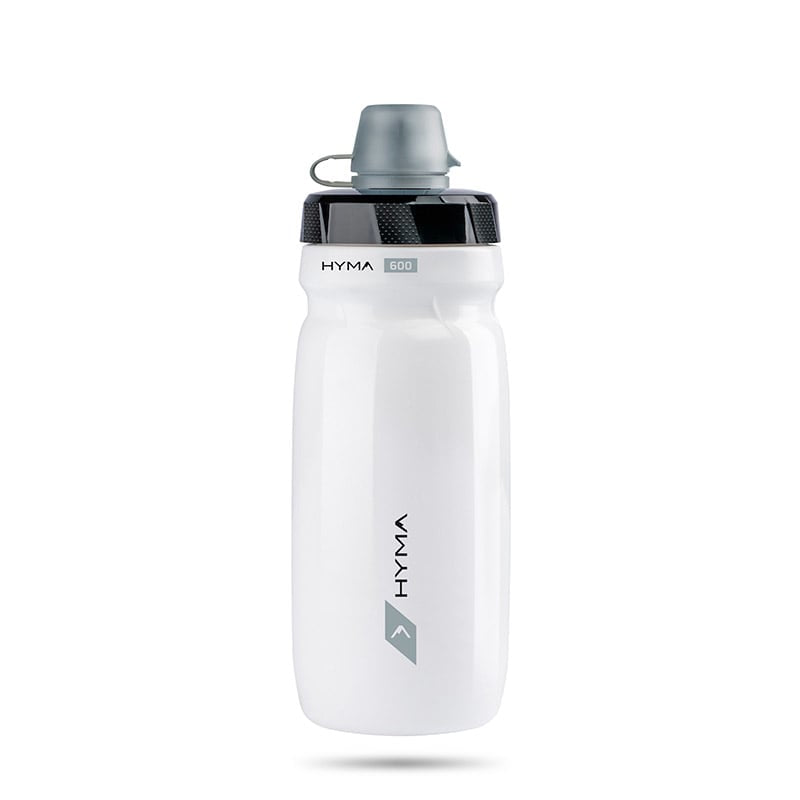 HYMA Bottle 600ml White with Cap Protection Cover