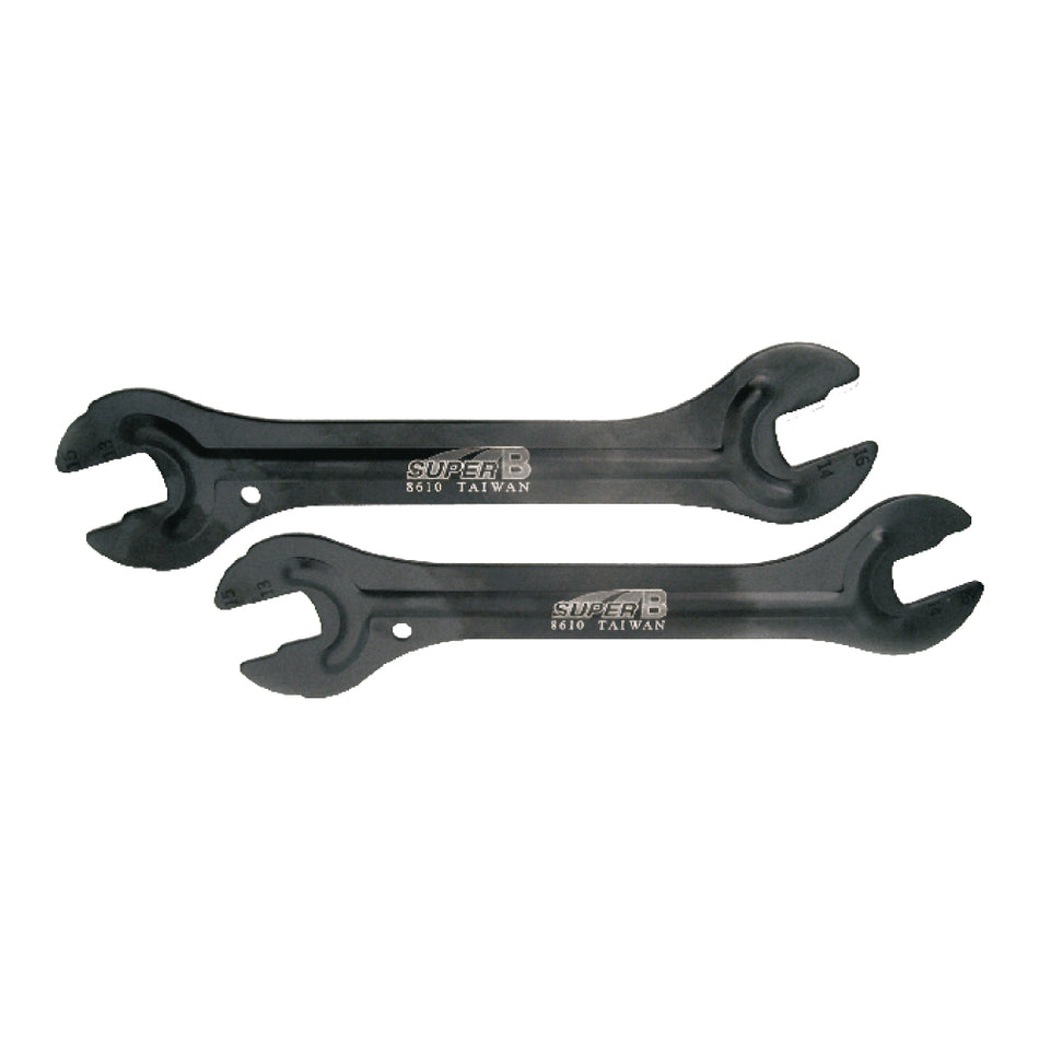 Double Wrench KIT for Hubs 13/14/15/16mm Black - 2 Pieces