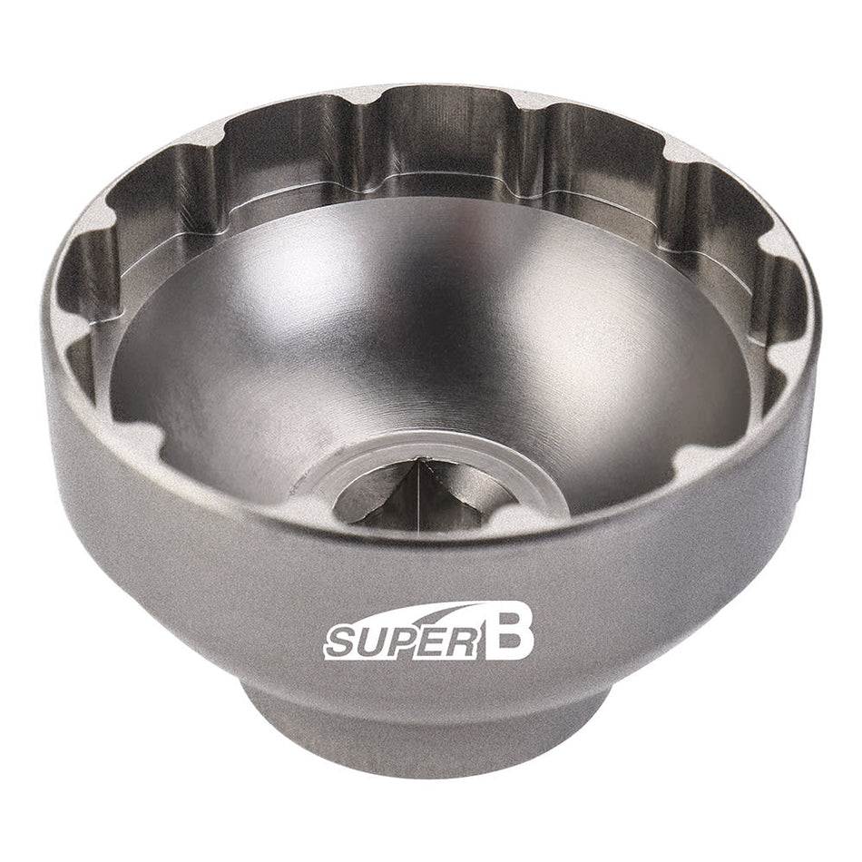 Extracteur de Boîtier de Pédalier pour Cuvettes Externes 12 Dents avec Clé 46mm