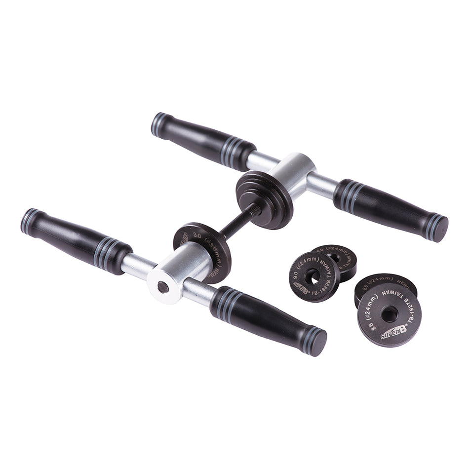 Presse de montage de roulements BB30/BB86/BB90/BB92 Noir/Argent
