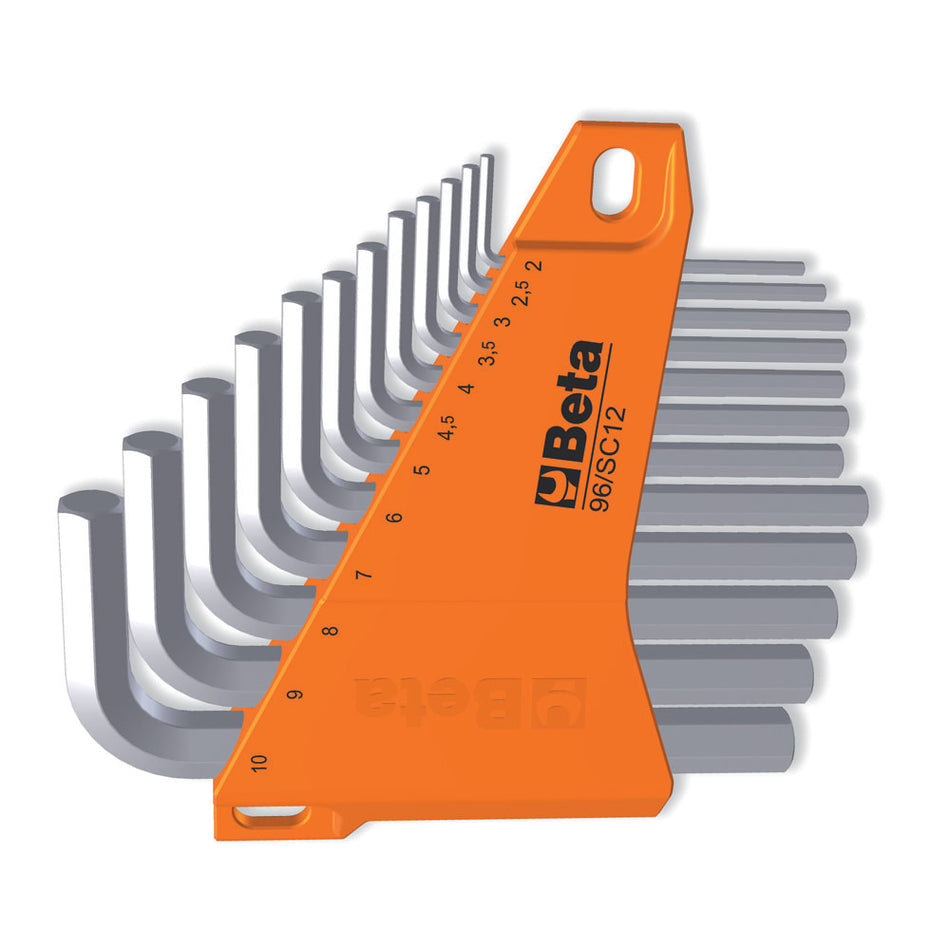 Hex Key Set 12PC from 2 to 10mm