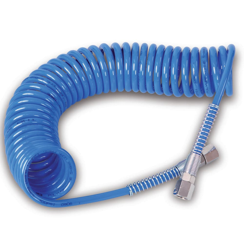 4m BSP Spiral Gas Hose for Compressor 1/4"