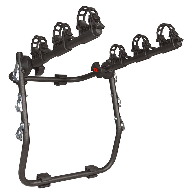 Porte-Vélos Arrière MISTRAL pour 3 Vélos en Acier Argent