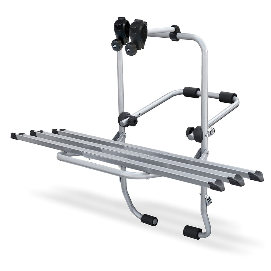 Porte-Vélos Arrière STEELBIKE pour 3 Vélos en Acier Argent