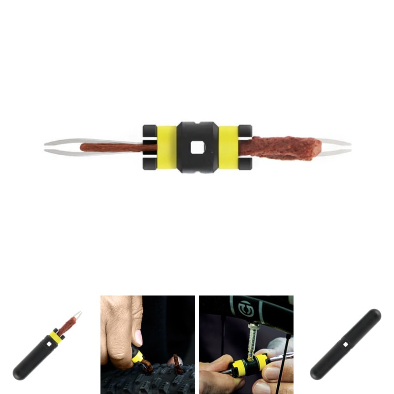 KIT réparation tubeless SLUG PLUG (bandes 1,5mm/3,5mm + poinçon x2)