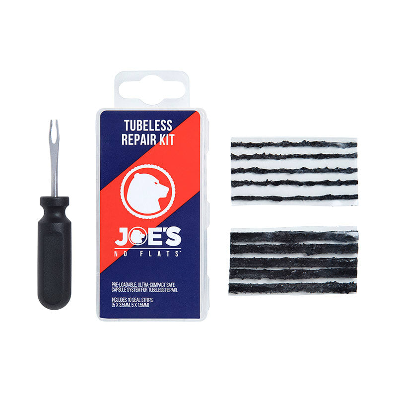 KIT réparation tubeless : 10 bandes et poinçon