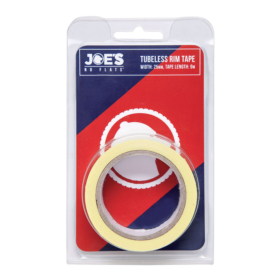 Tubeless Conversion Tape 9 Meters x 25mm Yellow