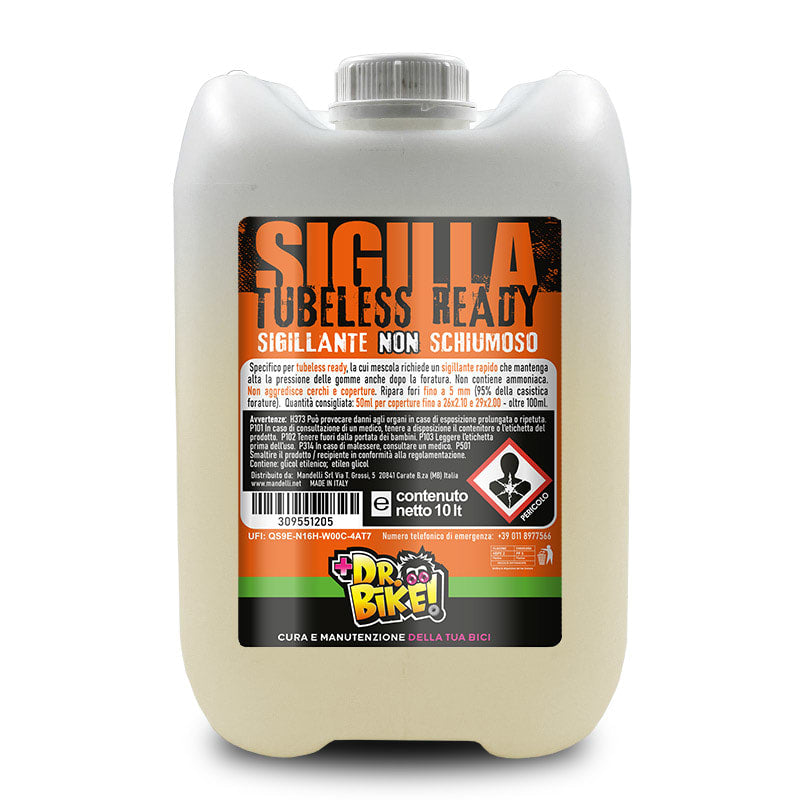 DR.BIKE SEALANTS - Non-Foaming Sealant for TBL Ready - 10lt