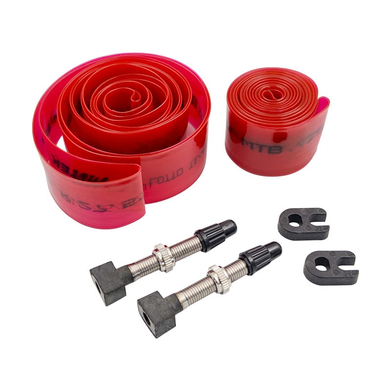 Nastro+Valvola Tubeless (KIT) per 27,5" x 32mm (Coppia)