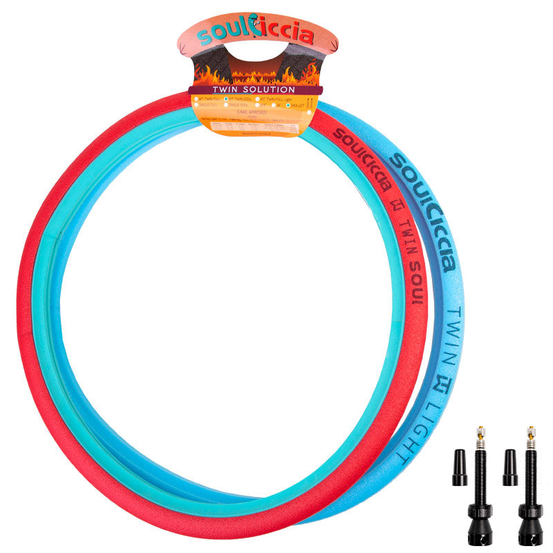 SOULCICCIA (KIT) 29"x43mm Twin Soul+Light (2 Pieces) + 2 TBL Valves