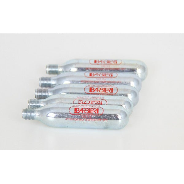 Set of 10 Barbieri 12g Co2 Cartridges