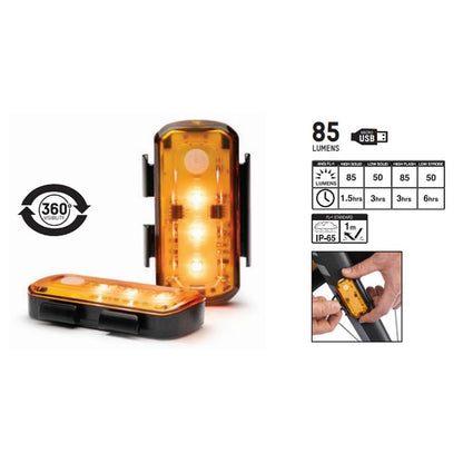 Blackburn Lights Grid Side Beacon 85 lúmeny