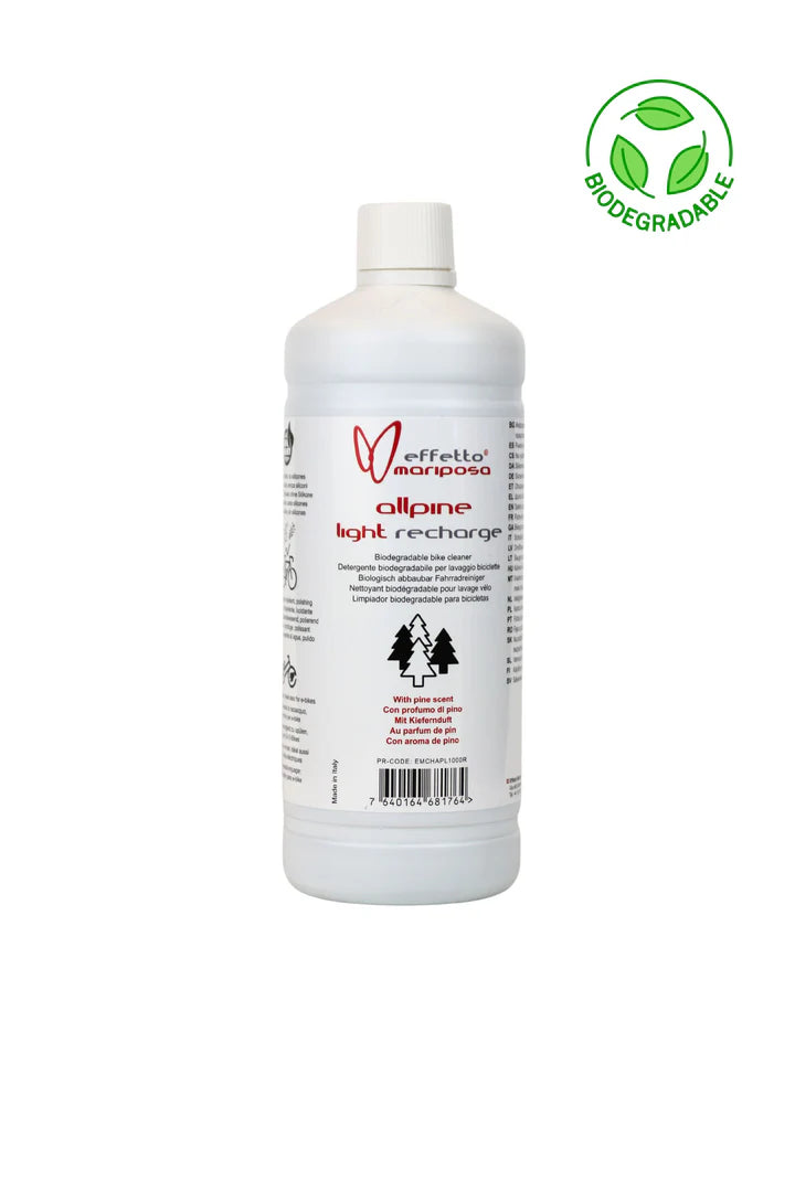 Alpine Light Biodegradable Bicycle Cleaner Mariposa Effect 1000ml