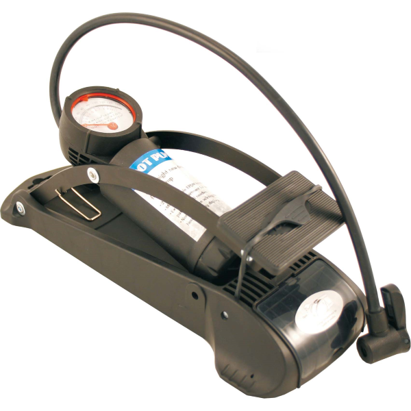 Beto - Foot pump with pressure gauge