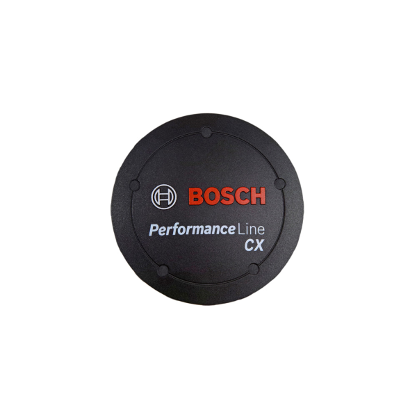 Bosch - Cache avec logo Performance CX noir. Avec pneumatiques montés.