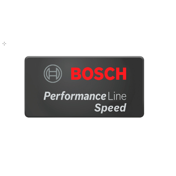 Bosch - Cache avec logo Performance CX, rectangulaire, noir. Avec pneumatiques non montés. Adaptateur 1.270.015.122 nécessaire