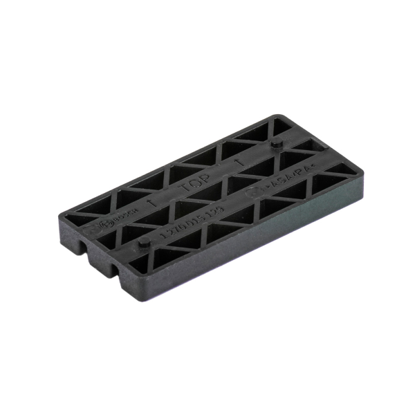 Bosch - Cover adapter with logo, black rectangular. For powder-coated drive units with covers not mounted.