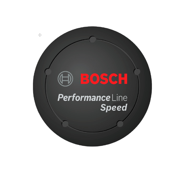Bosch - Cache avec logo Performance Speed noir. Avec pneumatiques montés.