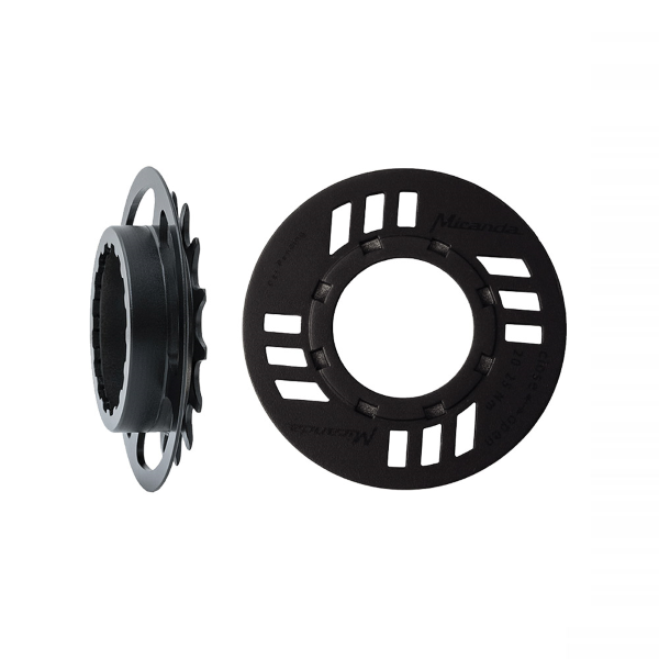 Bosch - Miranda sprocket with chain guard 15 teeth, 8.65 mm offset, for GEN2 electric bike, black