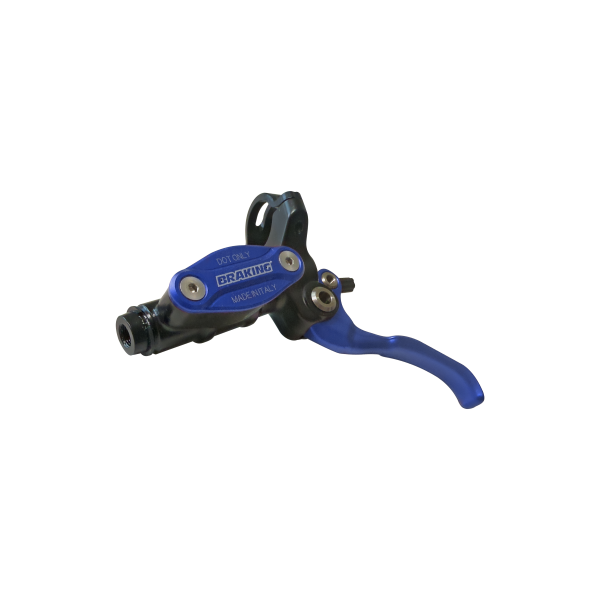 Braking - COPPIA FRENI A DISCO RM4 - TUBO IN KEVLAR NERO Ø5 mm