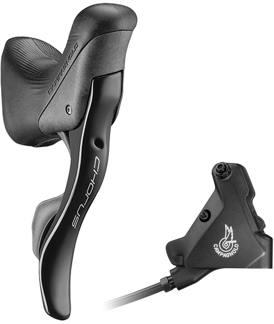 Commande Campagnolo Ergopower DB D Chorus 12v. + étrier arrière 140 avec huile
