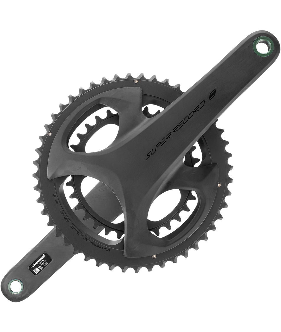 Campagnolo Super Record S WRL Pro-Tech Carbon 12v. crankset with Power Meter