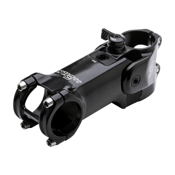Cane Creek - Fixation amortie EESILK Climb Switch -6° - 80 mm, noir, débattement 20 mm