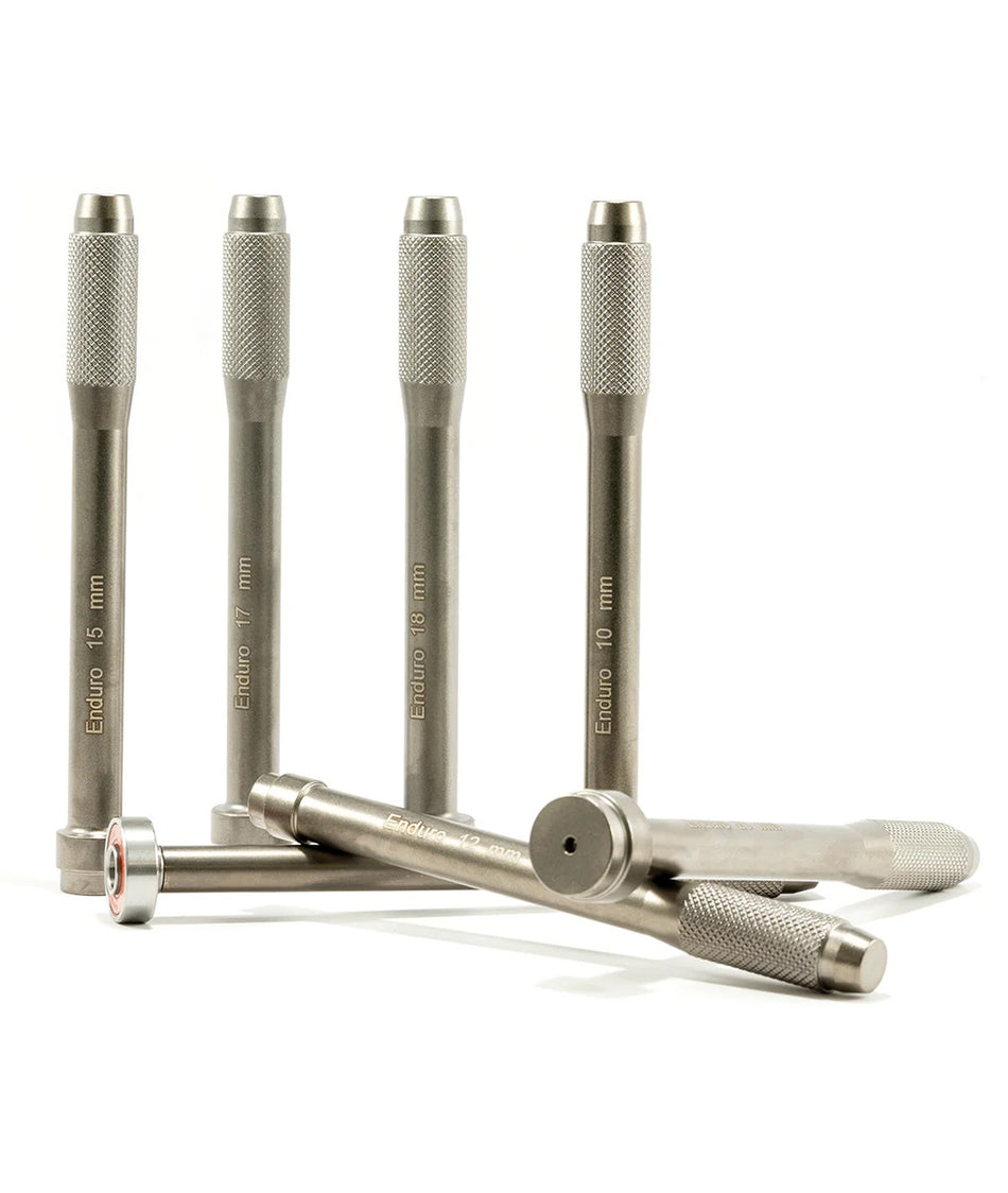 Stainless steel punch set