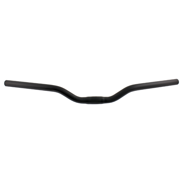 Easy - Guidon QUATTRO COURBES - 590 mm, noir satiné, hauteur 25 mm