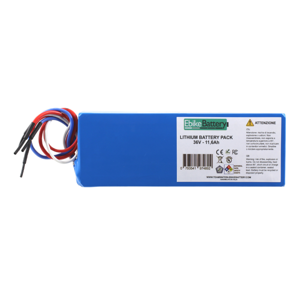 Ebike Battery - Pack batterie lithium pour e-bike 36V 11,6Ah