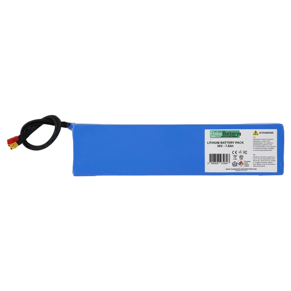 Ebike Battery - Pack batterie lithium pour trottinette 36V 7,8Ah