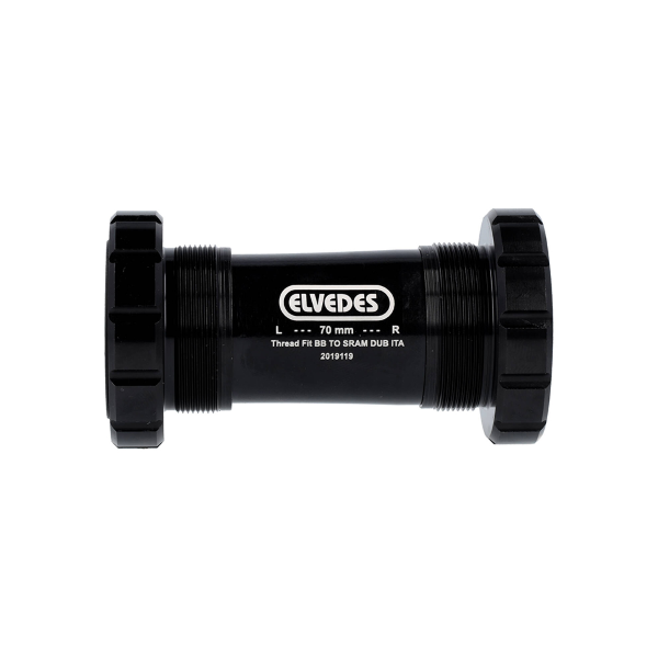 Elvedes - Boîtier de pédalier Route/Gravel BSA ITA pour axe SRAM DUB