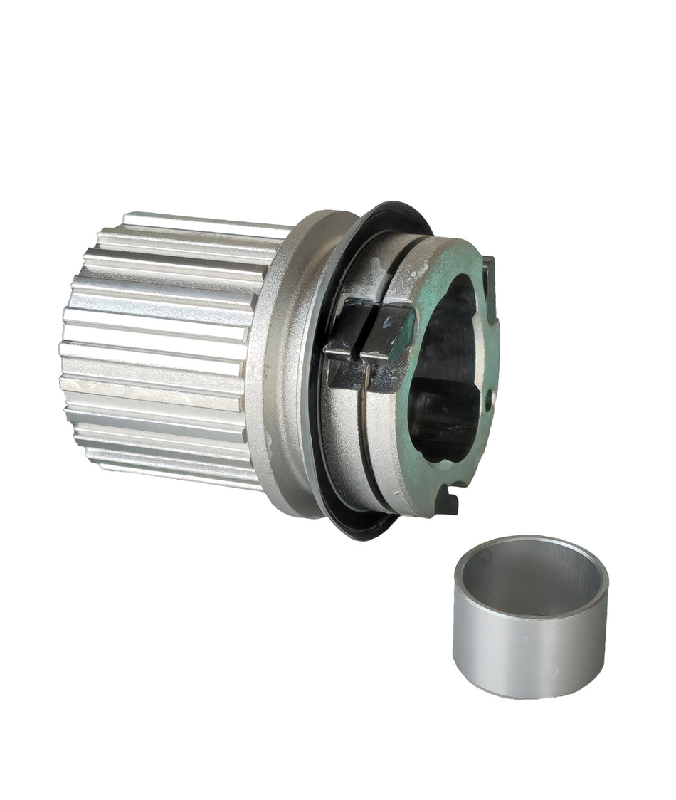 Corps RL micro spline VTT 12v. Aluminium avec entretoise et joint