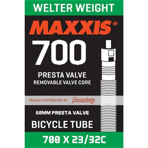 Maxxis inner tube 700 x 23/32C presta 60 mm removable