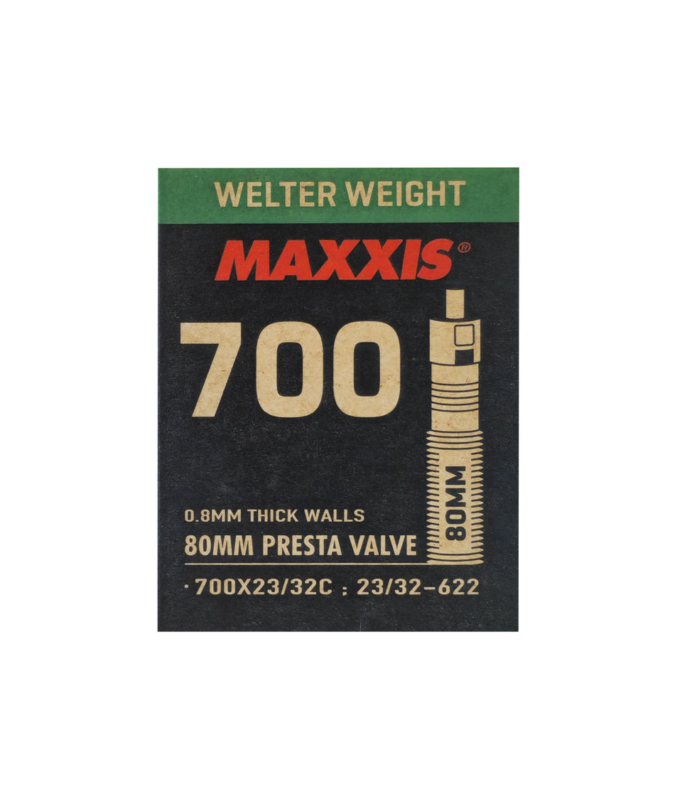 Maxxis inner tube 700 x 23/32C presta 80 mm removable