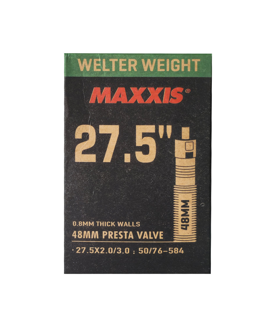 Maxxis Welter Weight Inner Tube 27.5x250-300 presta 48mm removable
