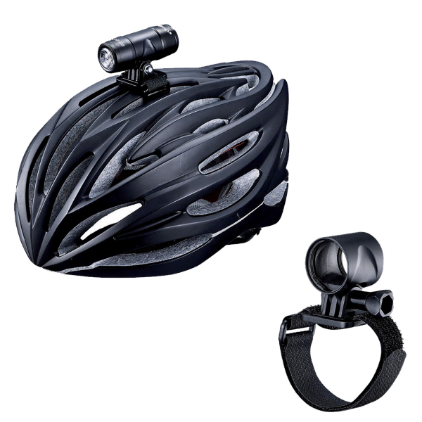 Infini - FIXATION CASQUE pour lumière avant/arrière Mini Luxo