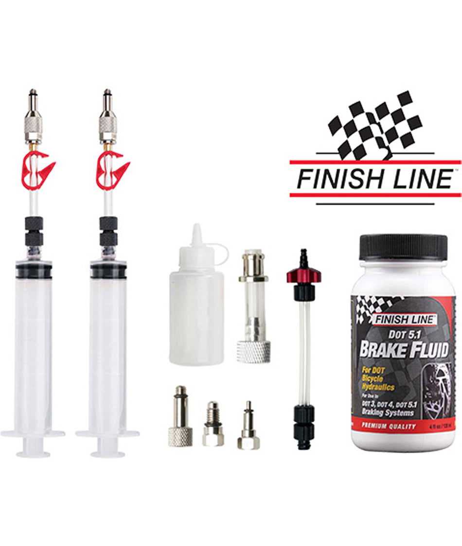 Jagwire PRO BLEED bleed/change kit for DOT oil with 120ml oil pack