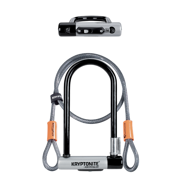 Kryptonite - KRYPTOLOK STANDARD U-Lock padlock WITH CABLE