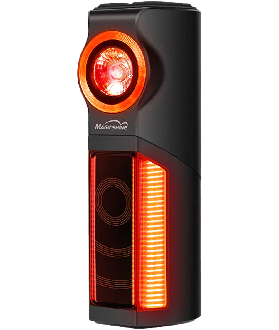 Seemee R300 Magicshine bike radar rearview mirror with USB-C rear light