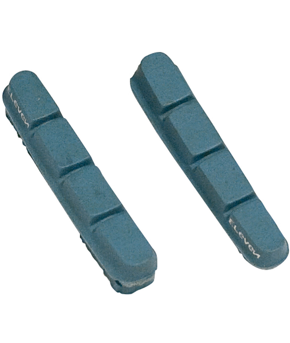 Eleven Road Replacement Blue Compound Pads Shimano Type Carbon Rims