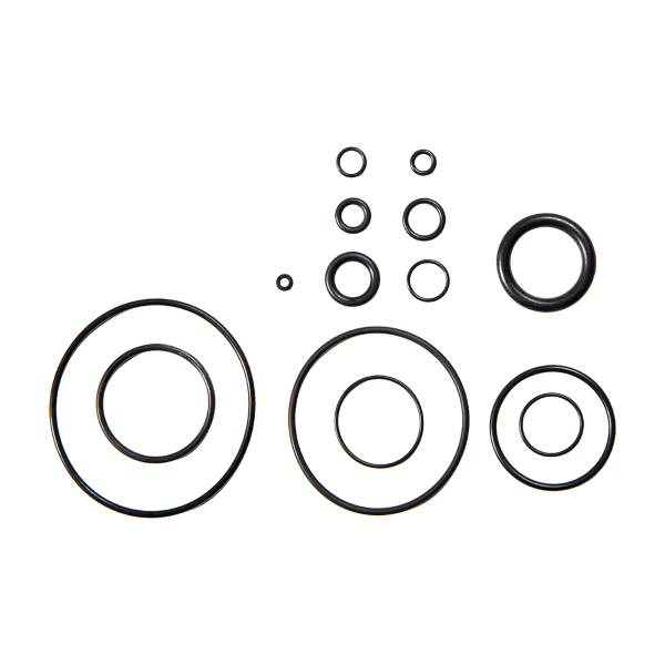 Rt Parts - FOX Kit d'amortisseur CTD BV & Dish, jeu de joints toriques, 1 set - NBR/Noir