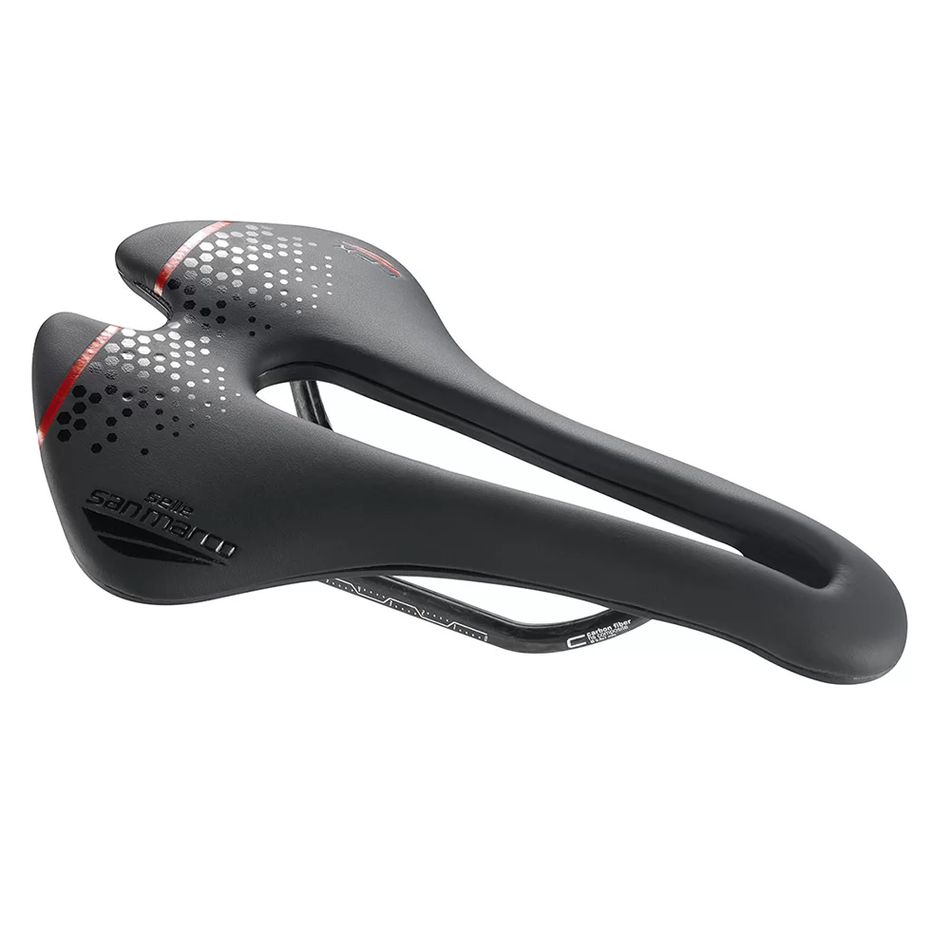 San Marco Aspide Short Open-Fit Carbon FX Narrow Saddle